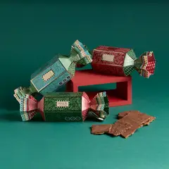 MOULIE - Cracker Navidad 200gr Chocolate y Caramelo