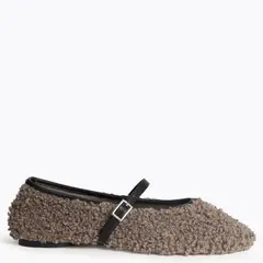 CORINA - Ballerina Mujer Café