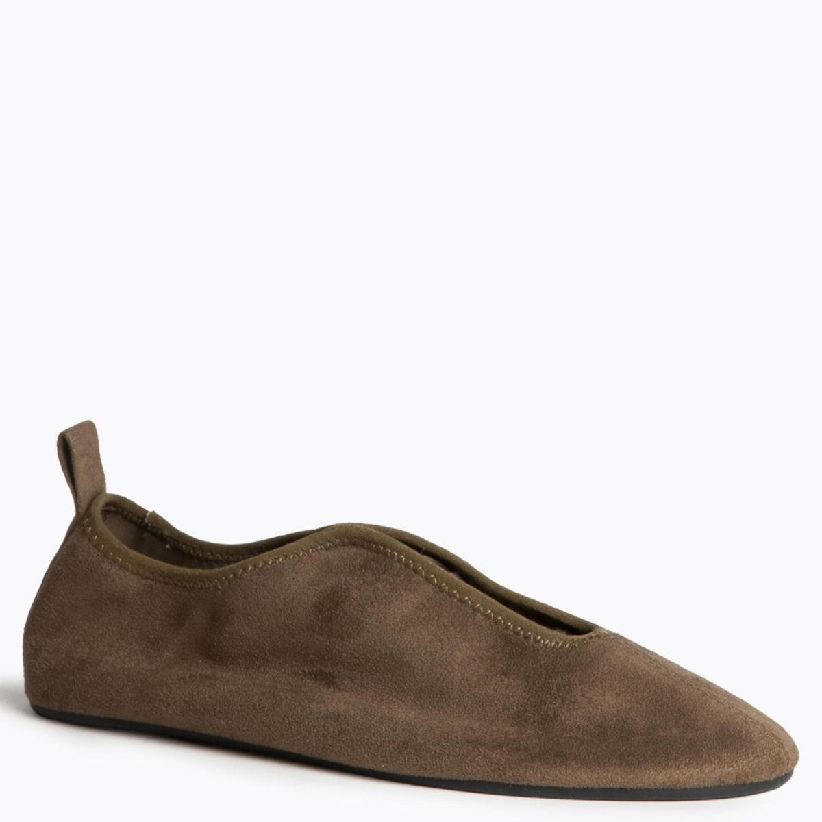 CORINA - Ballerina Ballet Sneakers Mujer Café Corina