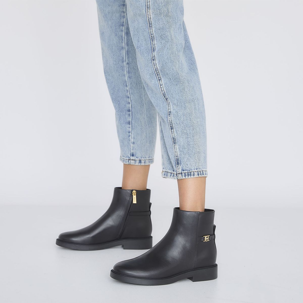 MICHAEL KORS - Botín Mujer Cuero Negro Michael Kors