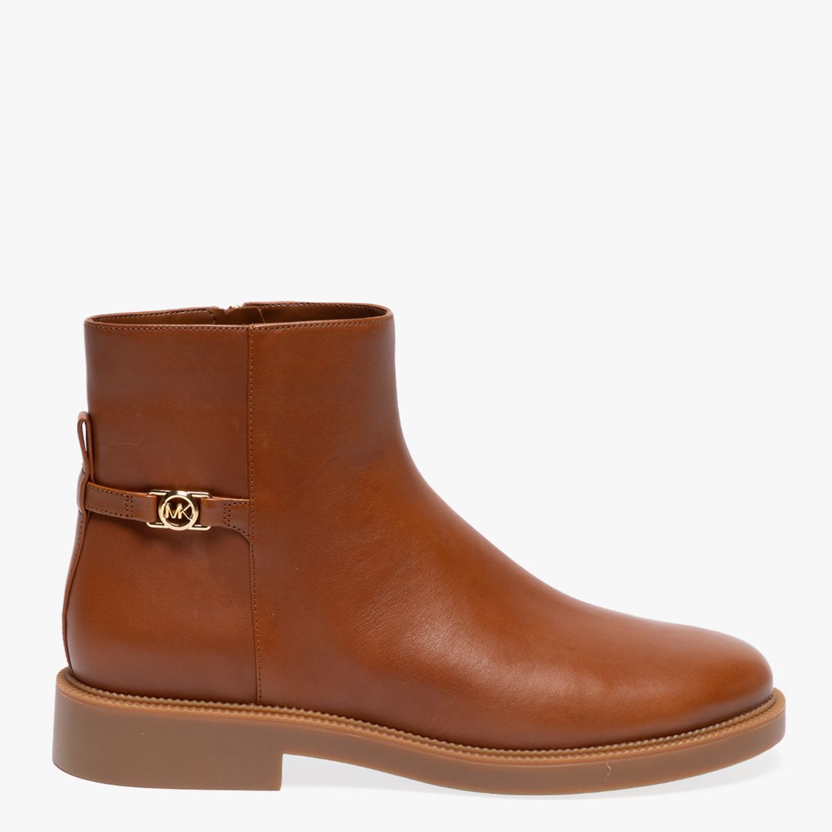 MICHAEL KORS - Botín Mujer Cuero Café Michael Kors