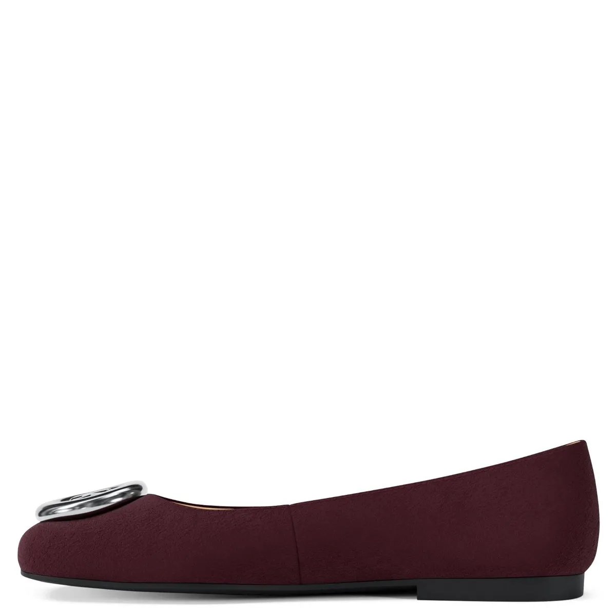 MICHAEL KORS - Ballerina Mujer Cuero Burdeo Michael Kors