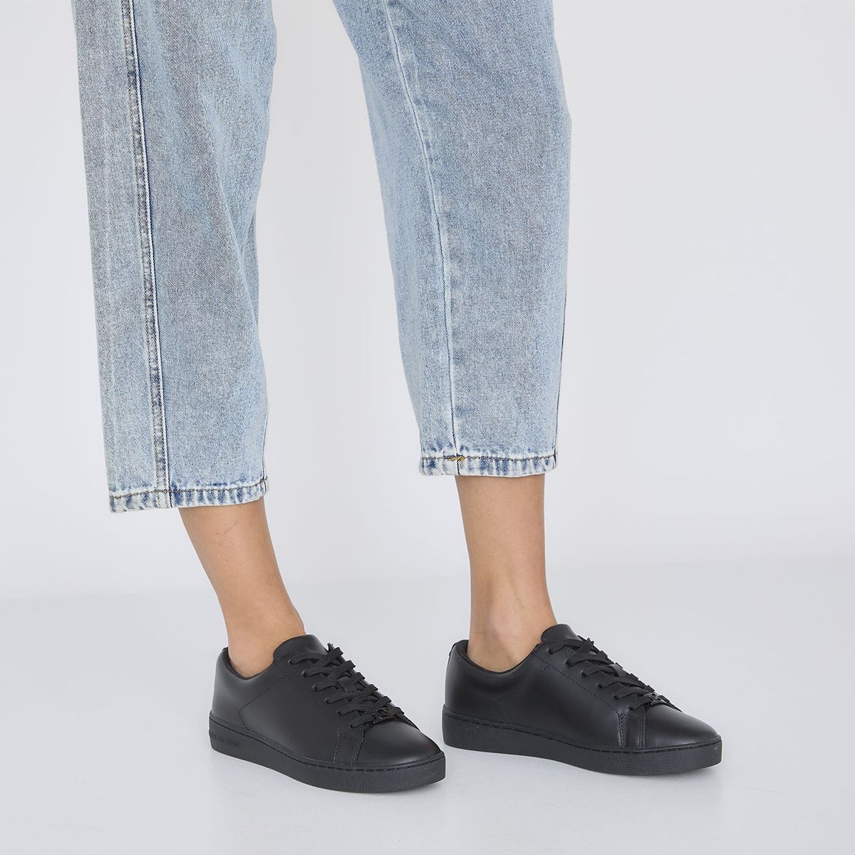 MICHAEL KORS - Zapatilla Urbana Mujer Cuero Negro Michael Kors