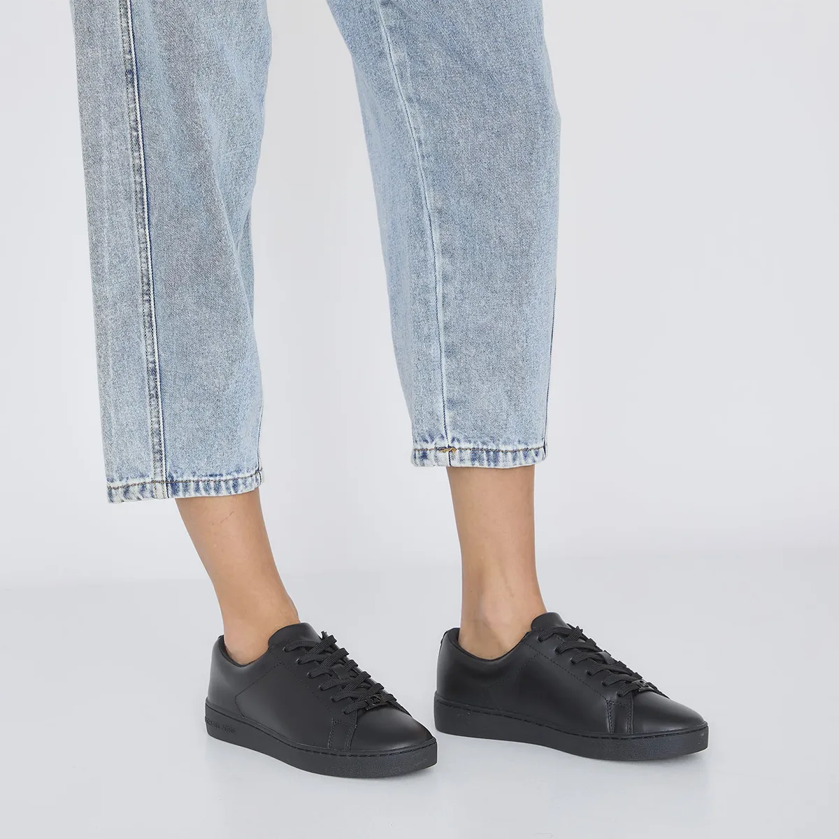 MICHAEL KORS - Zapatilla Urbana Mujer Cuero Negro Michael Kors