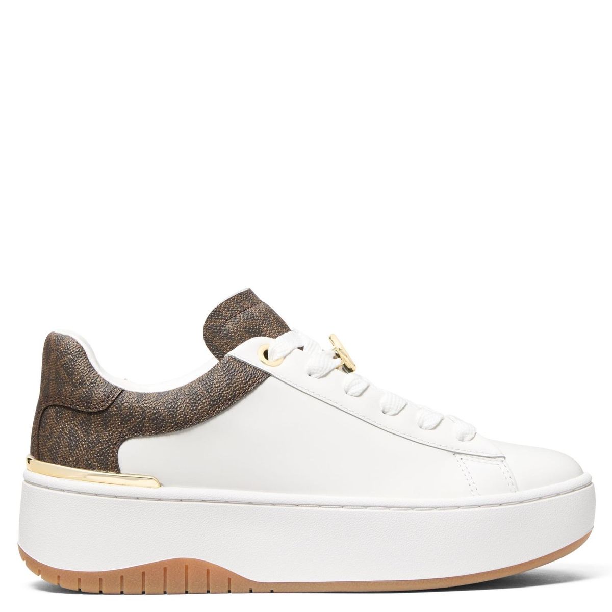 MICHAEL KORS - Zapatilla Urbana Mujer Cuero Café Michael Kors
