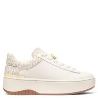 Zapatilla Urbana Mujer Cuero Beige