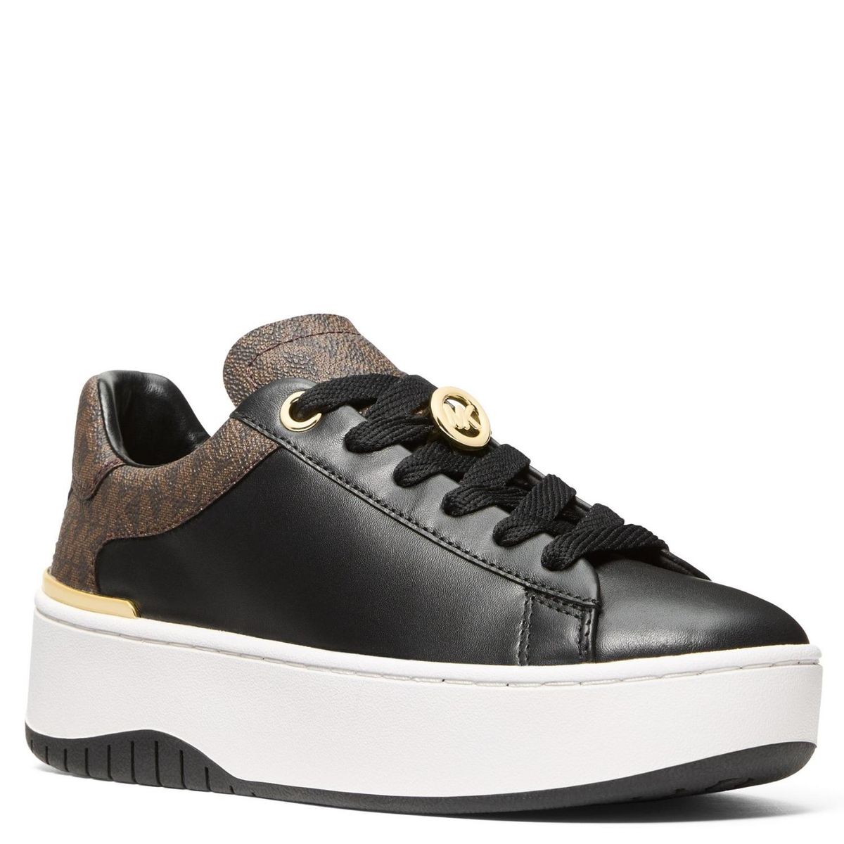 MICHAEL KORS - Zapatilla Urbana Mujer Cuero Negro Michael Kors