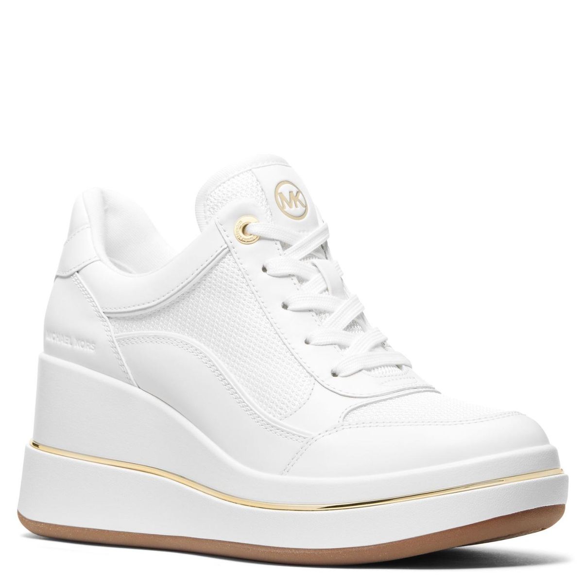 MICHAEL KORS - Zapatilla Urbana Mujer Cuero Blanco Michael Kors