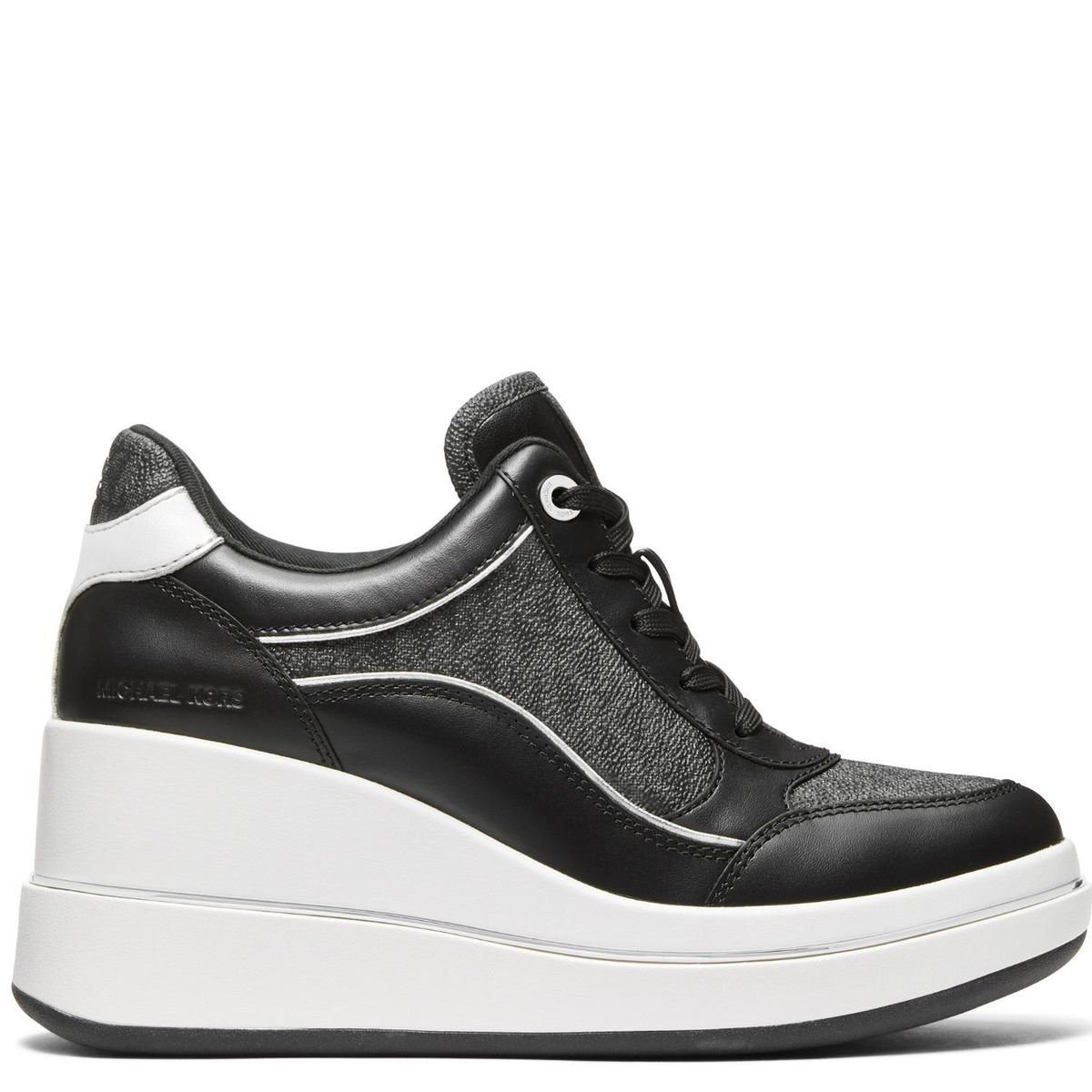 MICHAEL KORS - Zapatilla Urbana Mujer Cuero Negro Michael Kors