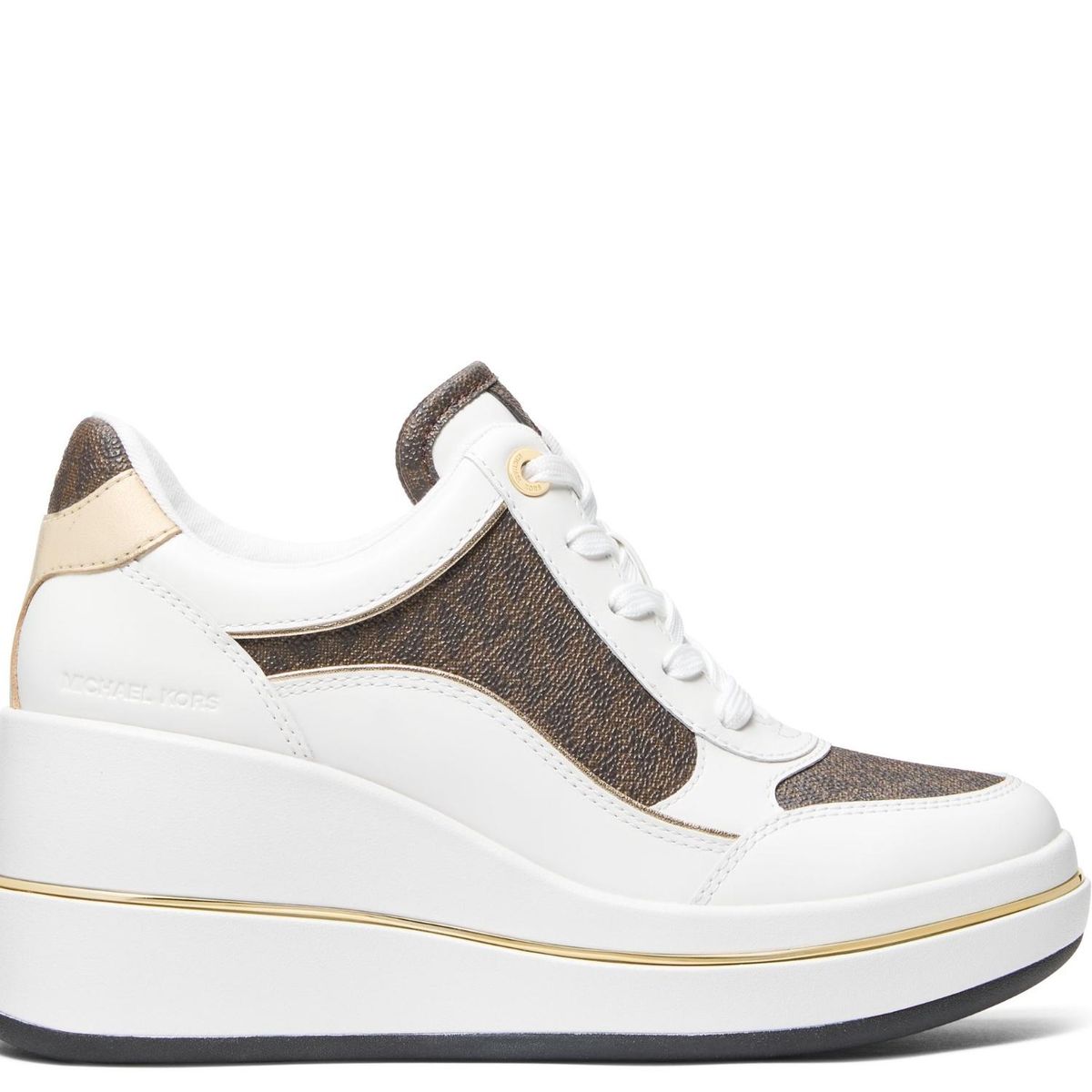 MICHAEL KORS - Zapatilla Urbana Mujer Cuero Café Michael Kors