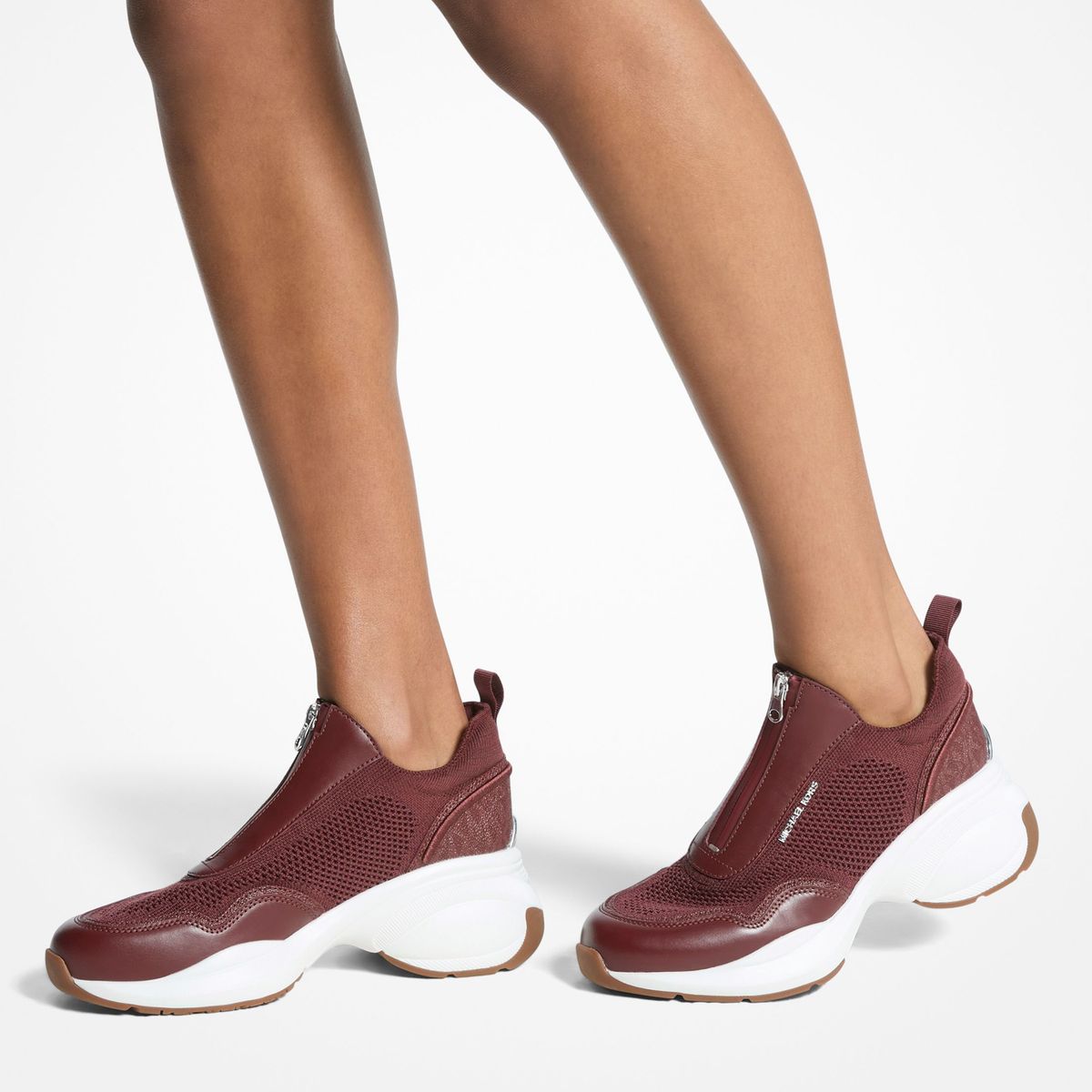 MICHAEL KORS - Zapatilla Urbana Mujer Burdeo Michael Kors