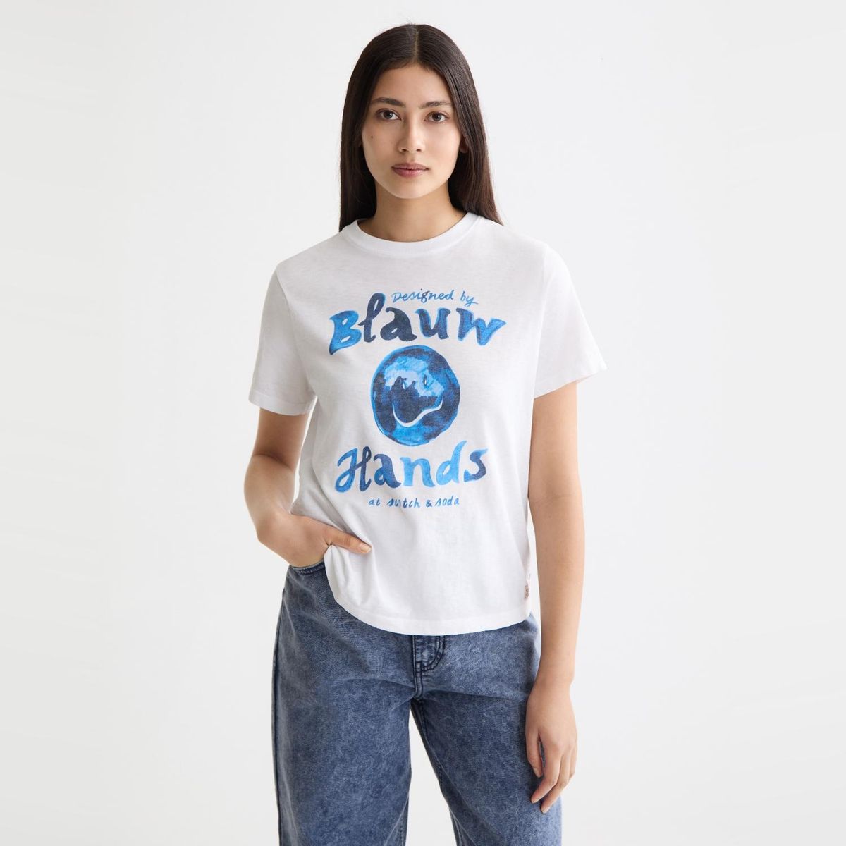 SCOTCH & SODA - Polera Estampado 100% Algodón Scotchsoda