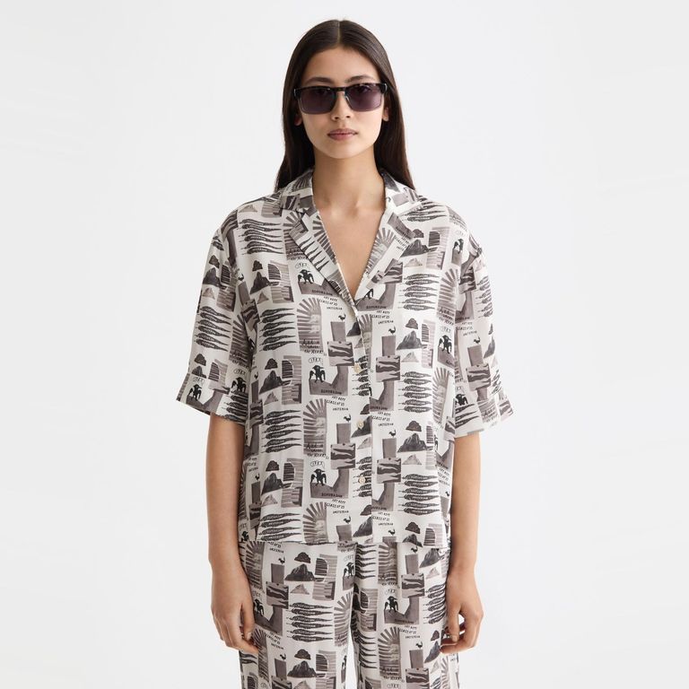 SCOTCH & SODA Blusa Viscosa Mujer Scotchsoda