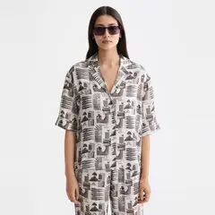 SCOTCH & SODA - Blusa Viscosa Mujer Scotchsoda