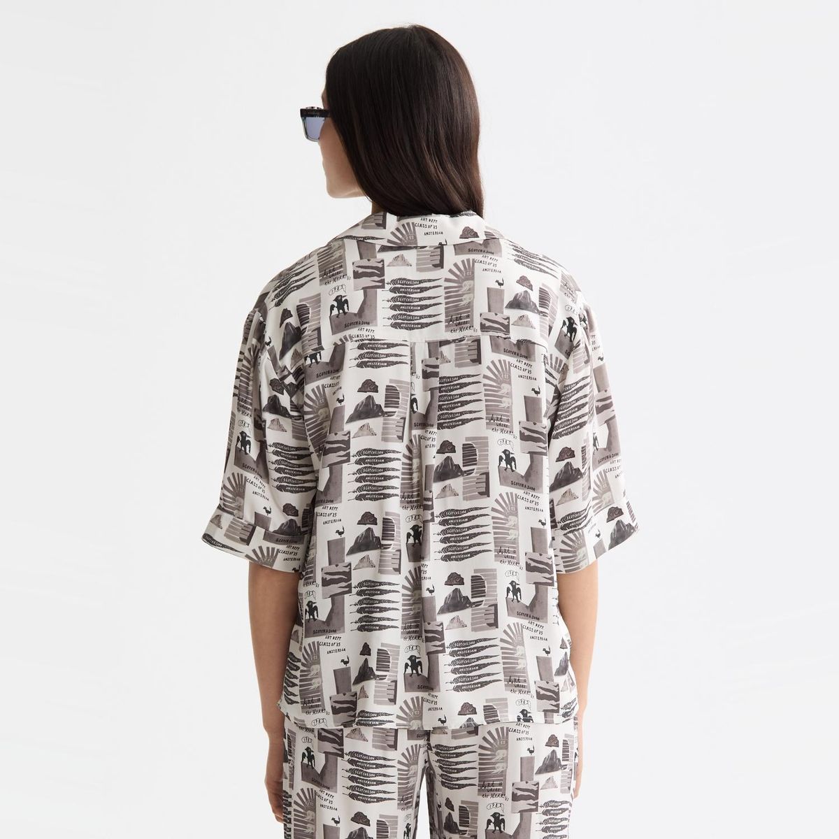 SCOTCH & SODA - Blusa Viscosa Mujer Scotchsoda