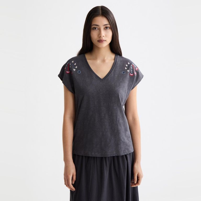 SCOTCH & SODA Polera Estampado 100% Algodón Scotchsoda