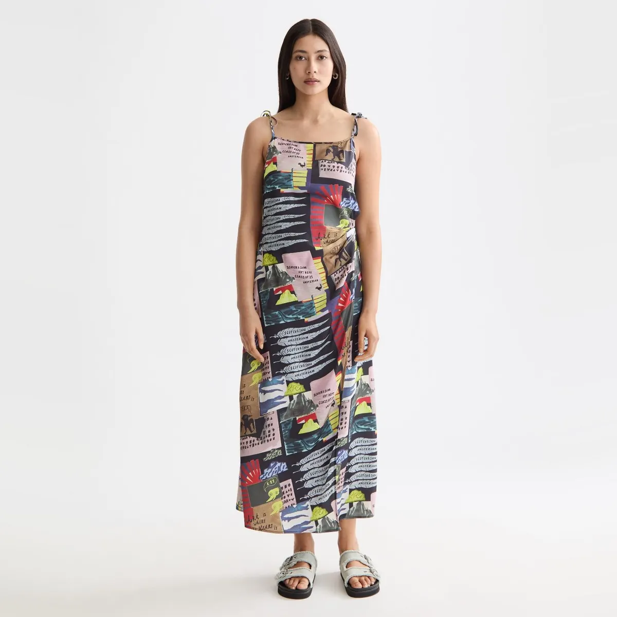 SCOTCH & SODA - Vestido Estampado Scotchsoda