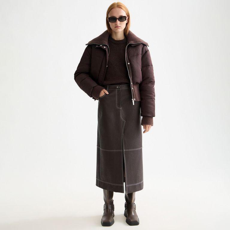 SCOTCH & SODA Falda Midi Mujer Scotchsoda