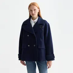 SCOTCH & SODA - Abrigo Lana Mujer Scotchsoda