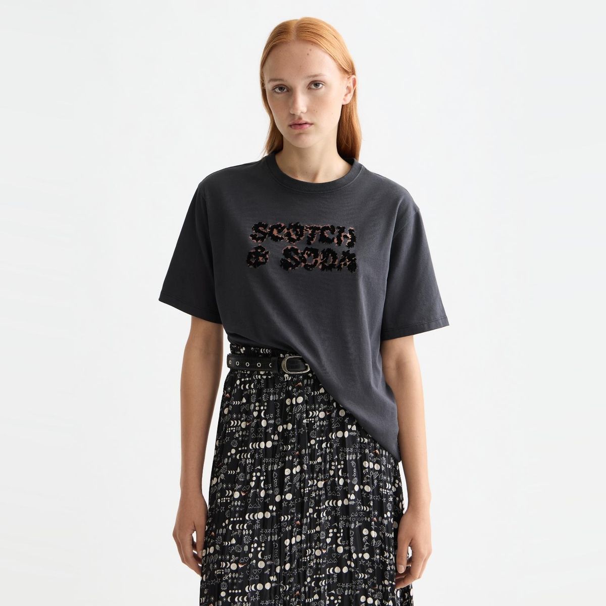 SCOTCH & SODA - Polera Estampado 100% Algodón Scotchsoda