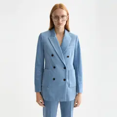SCOTCH & SODA - Blazer Algodón Mujer Scotchsoda