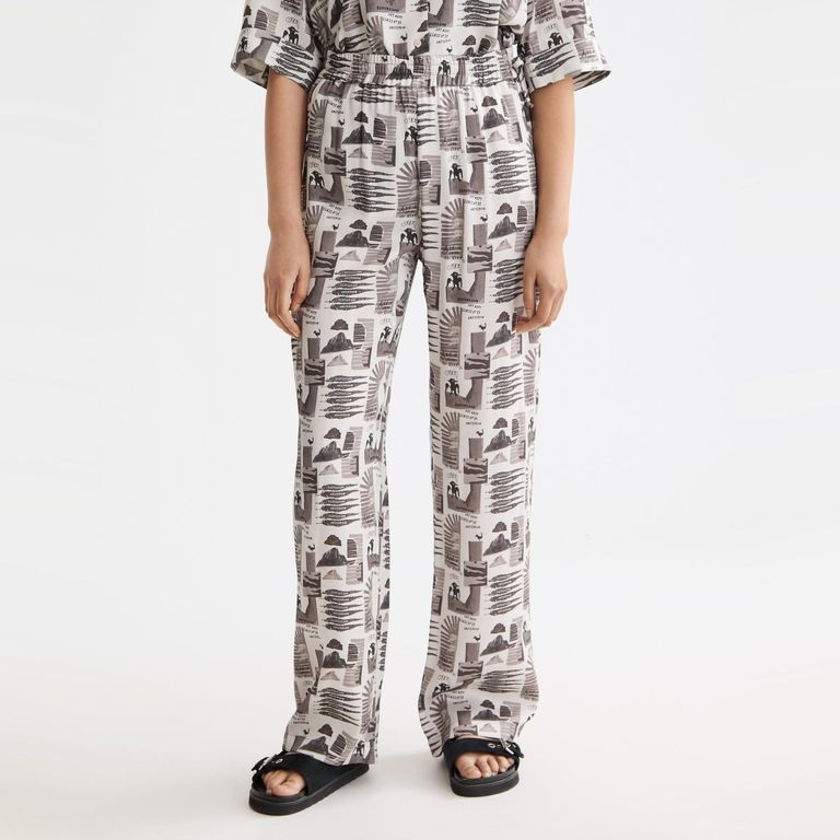 SCOTCH & SODA Pantalón Estampado Mujer Scotchsoda