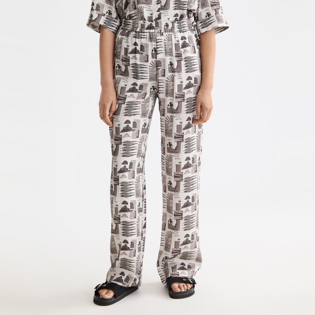 SCOTCH & SODA - Pantalón Estampado Mujer Scotchsoda