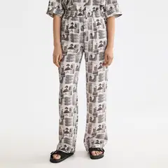 SCOTCH & SODA - Pantalón Estampado Mujer Scotchsoda