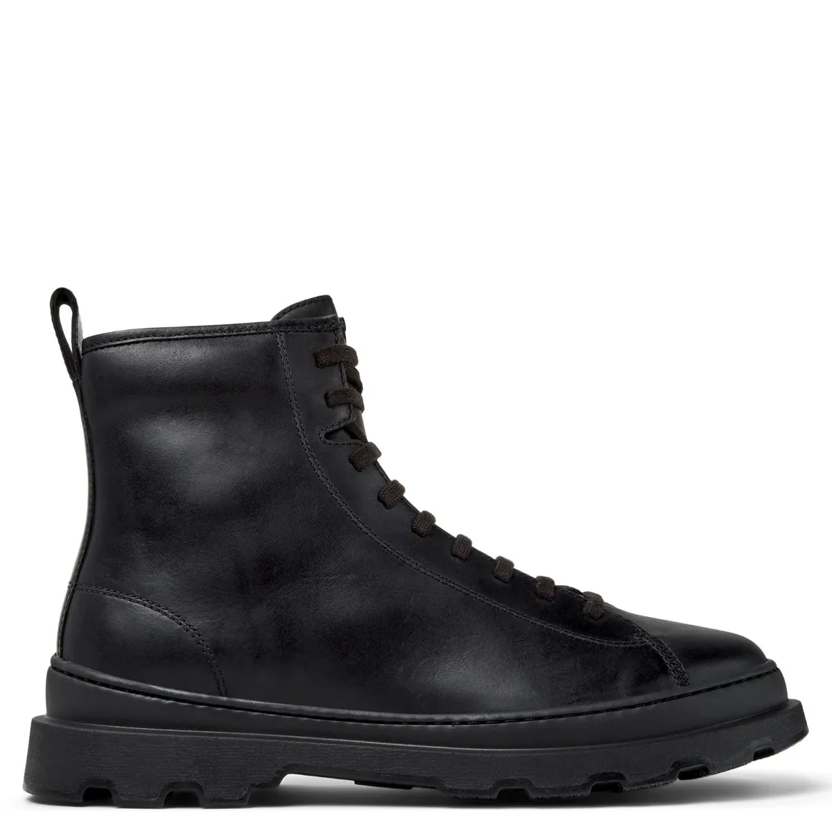 CAMPER - Botines Hombre Brutus Negro Cuero Camper