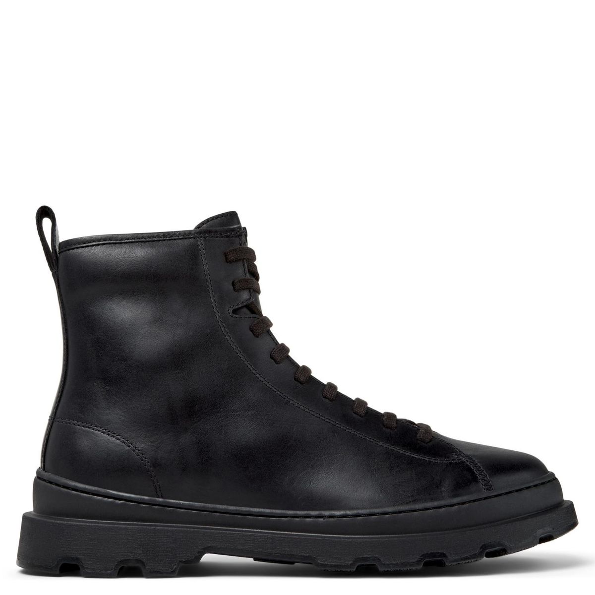 CAMPER - Botines Hombre Brutus Negro Cuero Camper