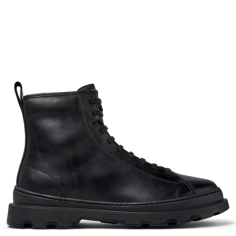 Botines Hombre Brutus Negro Cuero