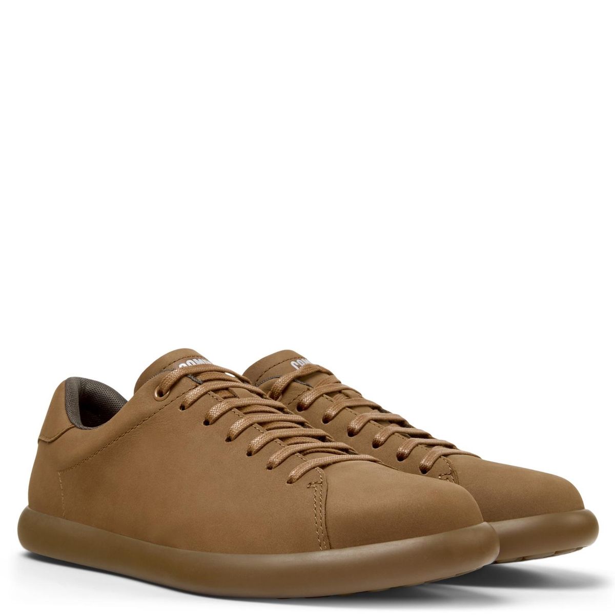 CAMPER - Zapato Hombre Pelotas Soller Café Cuero Camper