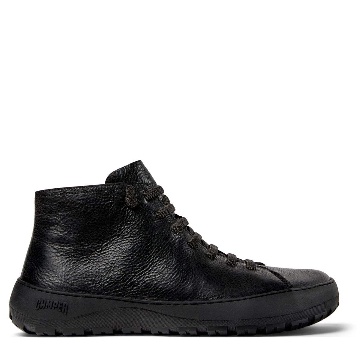 CAMPER - Botines Hombre Peu Serra Negro Cuero Camper