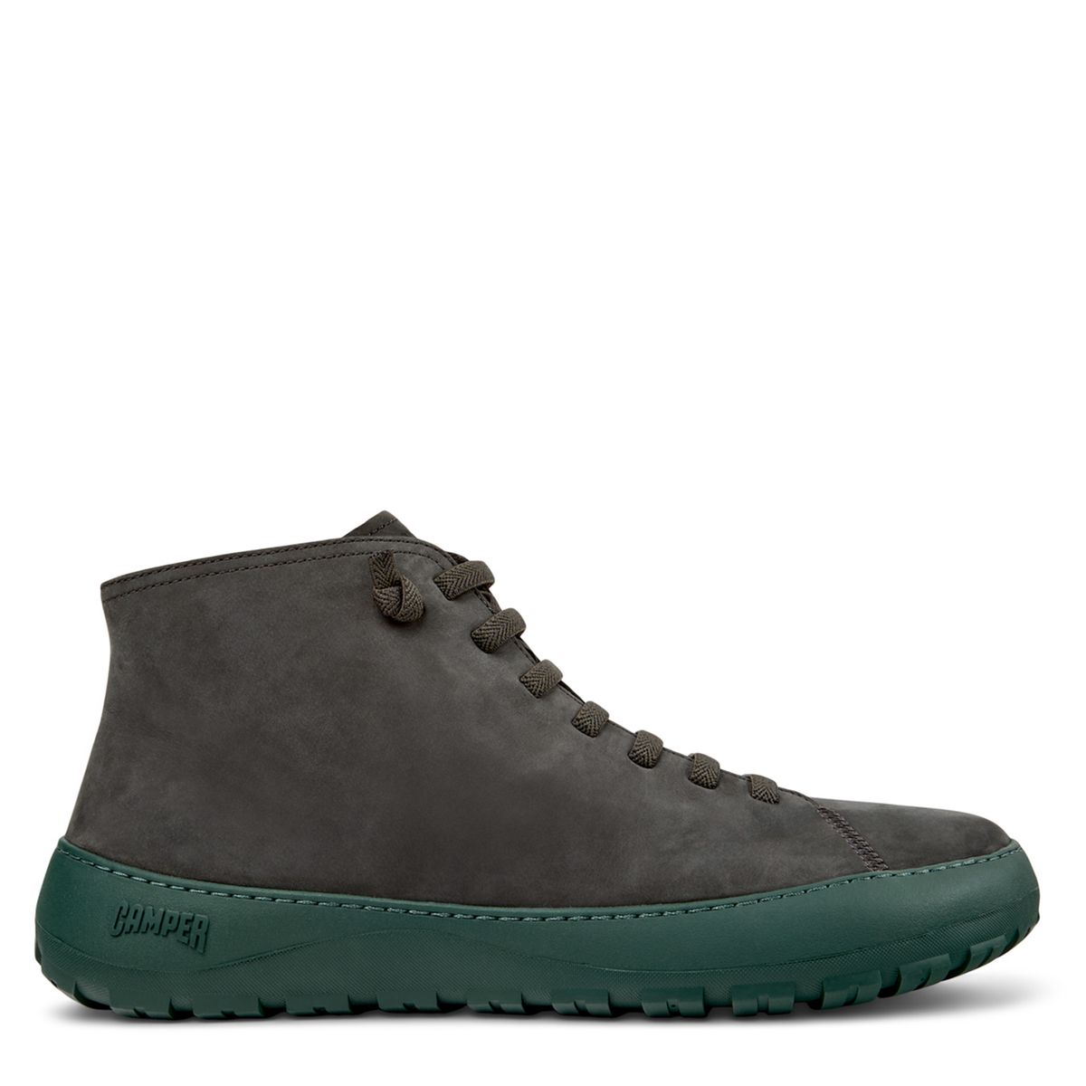 CAMPER - Botines Hombre Peu Serra Gris Cuero Camper