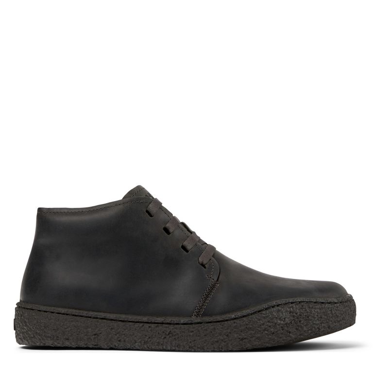 Botines Hombre Peu Terreno Gris Cuero