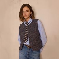 Vest sin Mangas Lana Mujer