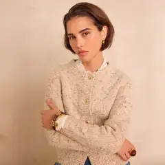 MAISON 123 - Cárdigan Botones Mujer