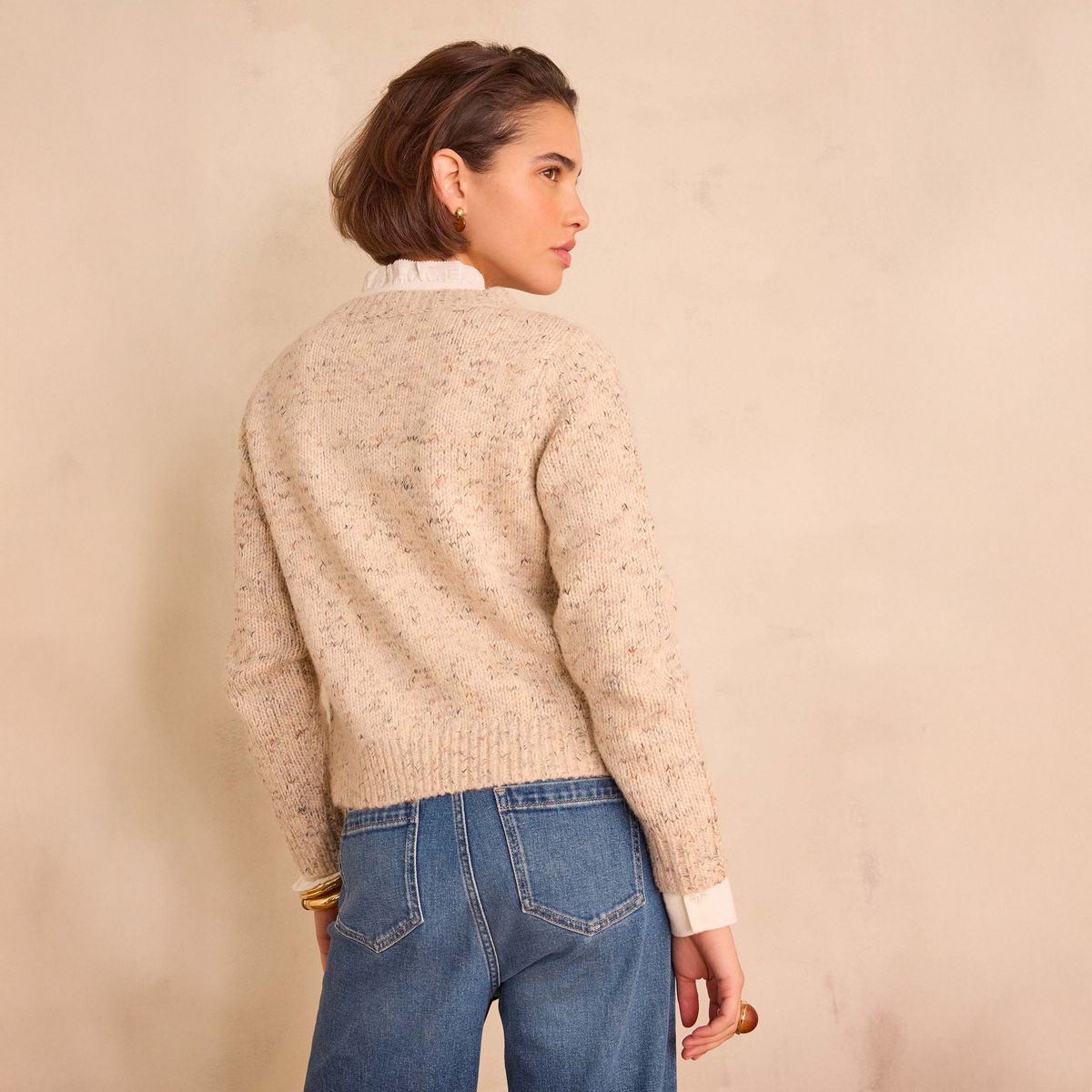 MAISON 123 - Cárdigan Botones Mujer Maison 123