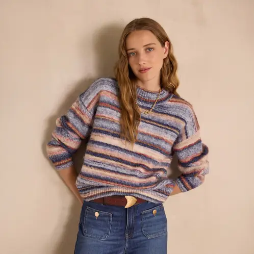 MAISON 123 - Sweater Rayas Mujer