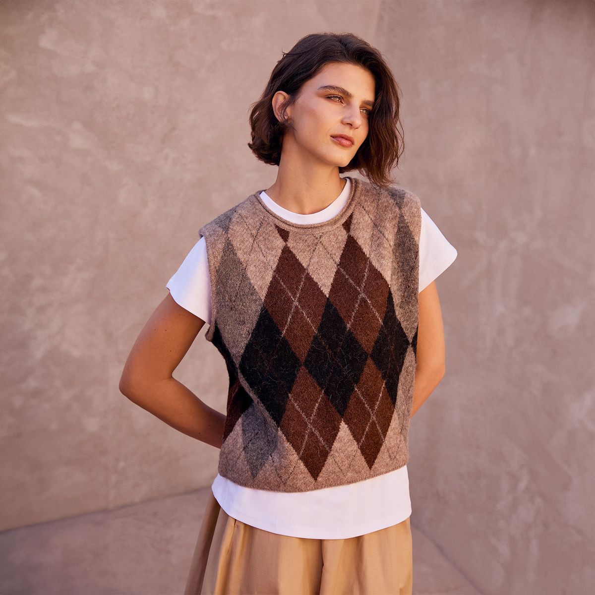 MAISON 123 - Sweater sin Mangas Mujer Maison 123