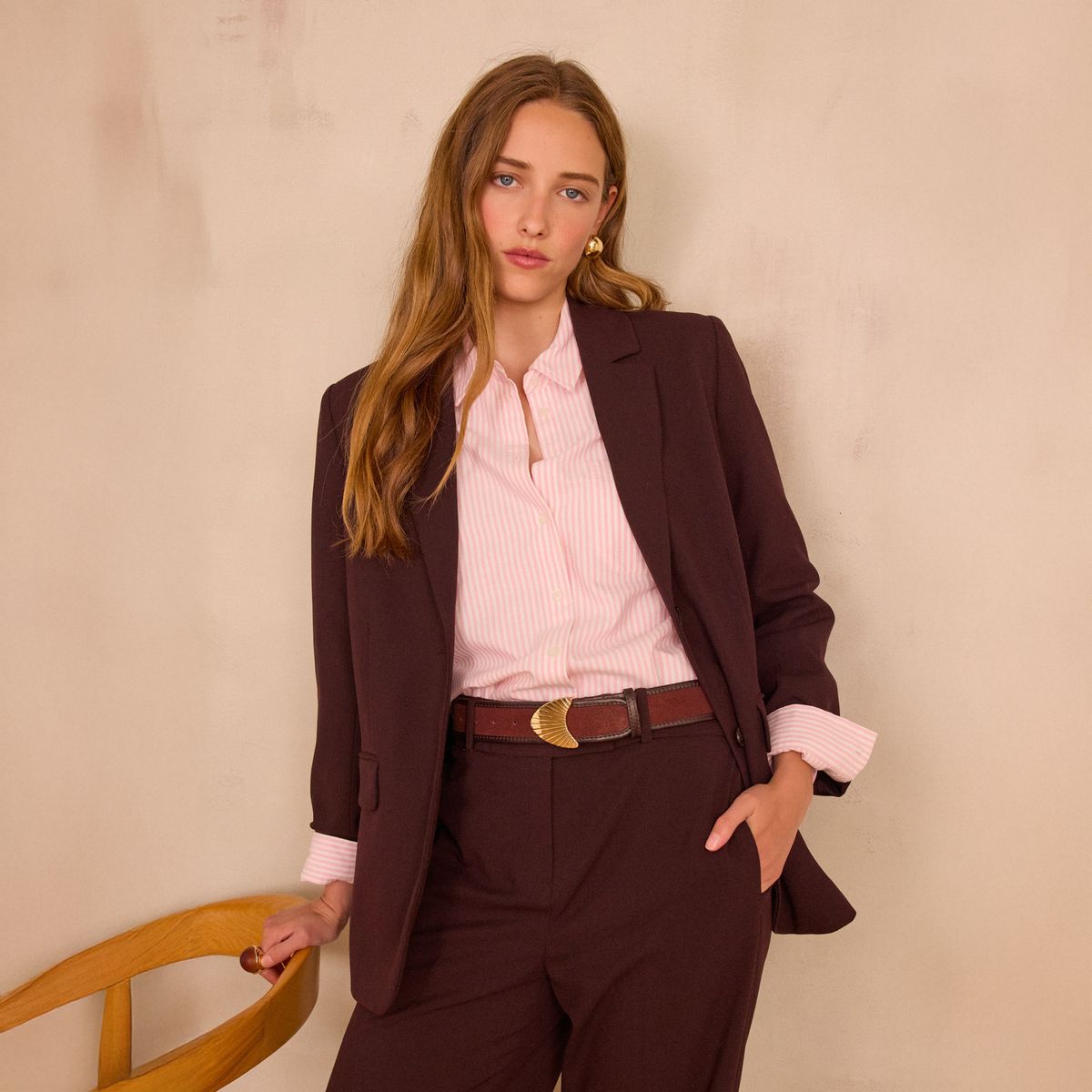 MAISON 123 - Chaqueta Traje Mujer Maison 123