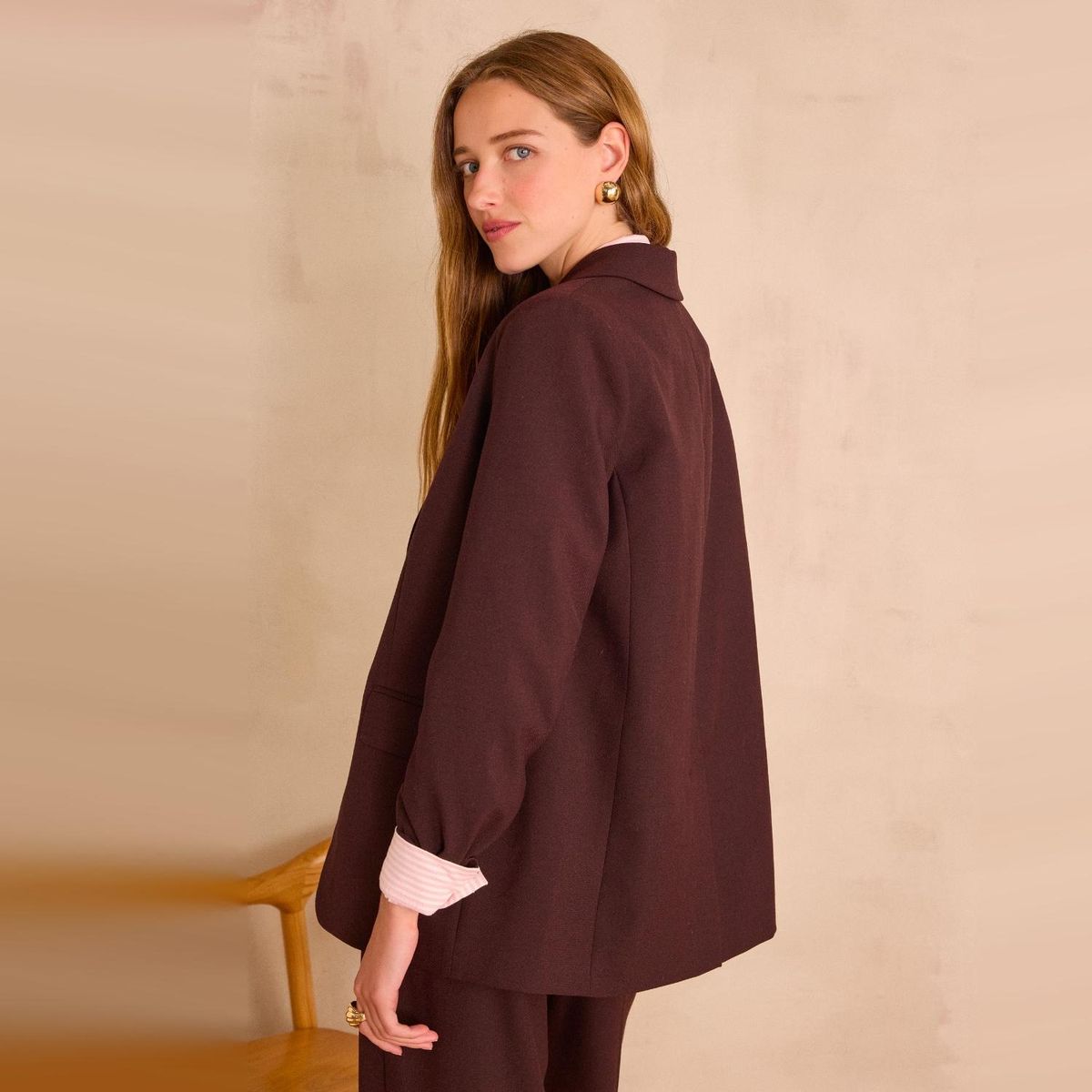 MAISON 123 - Chaqueta Traje Mujer Maison 123