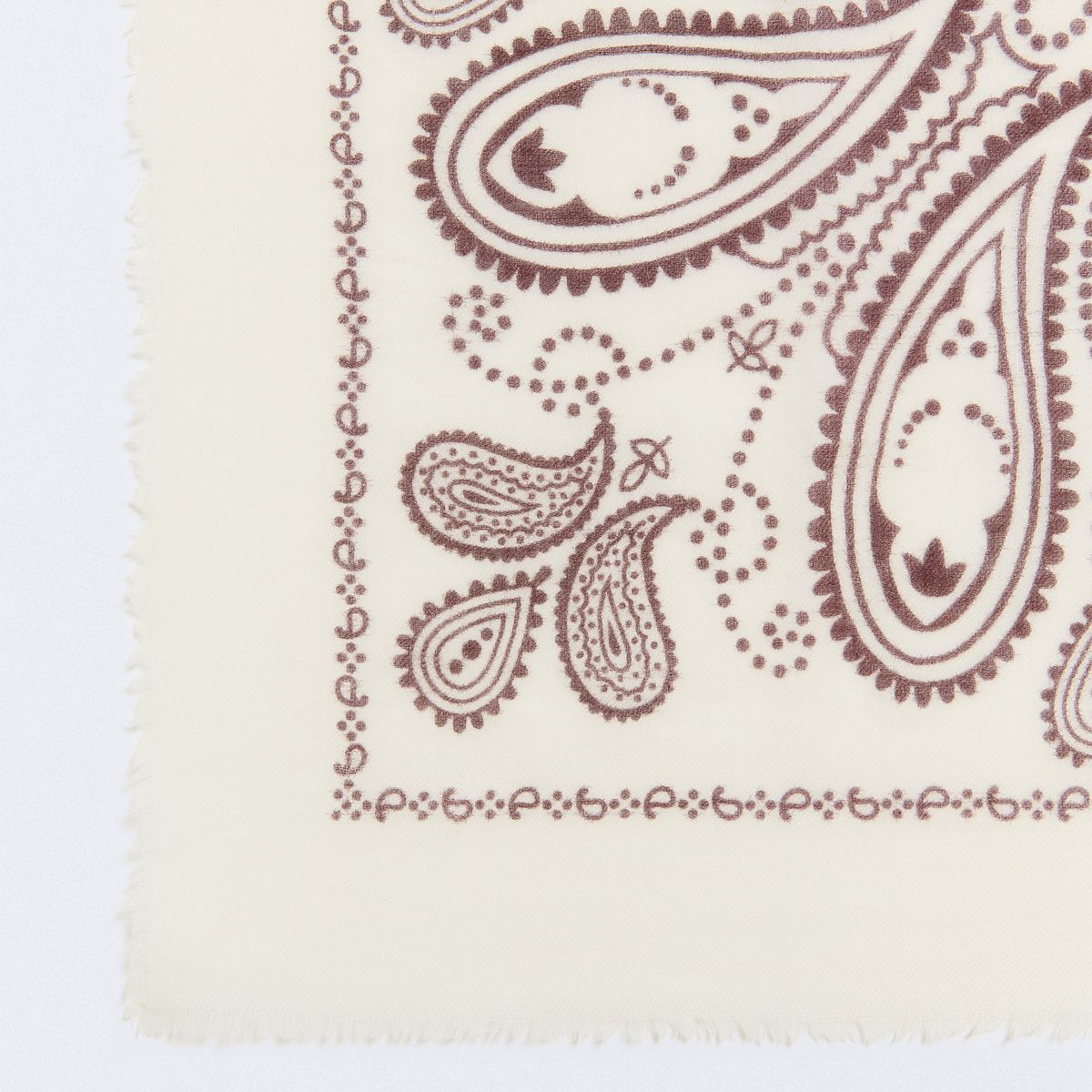 ESEOESE - Pañuelo Estampado 100% Lana Mujer Eseoese