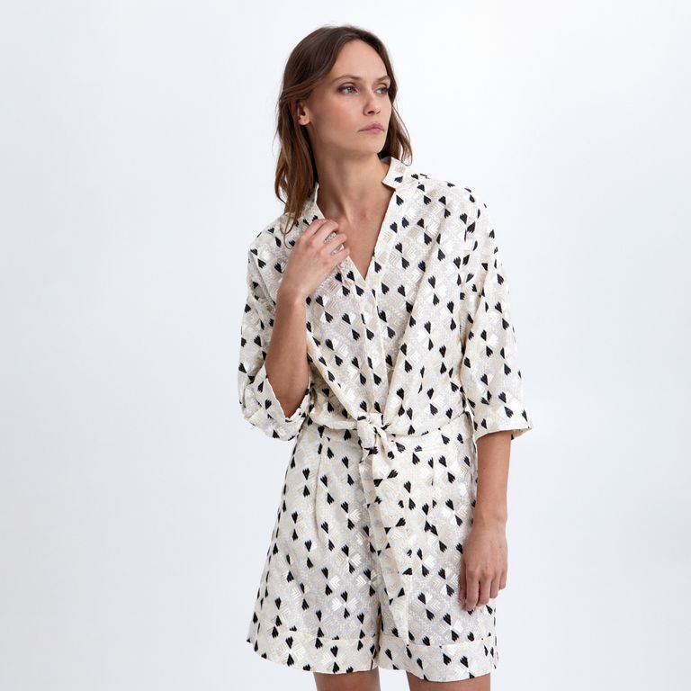 Blusa Bordados Mujer