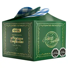 IDEAL - Pan de Pascua Frutas Confitadas 700gr Verde