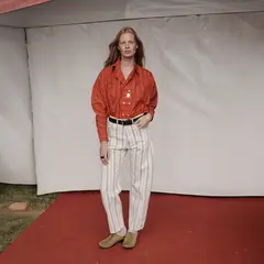 HIMBA - Pantalón Triflo 100% Algodón Mujer