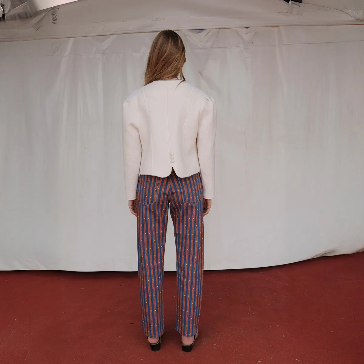 HIMBA - Chaqueta Abotonada 100% Lana Mujer Himba