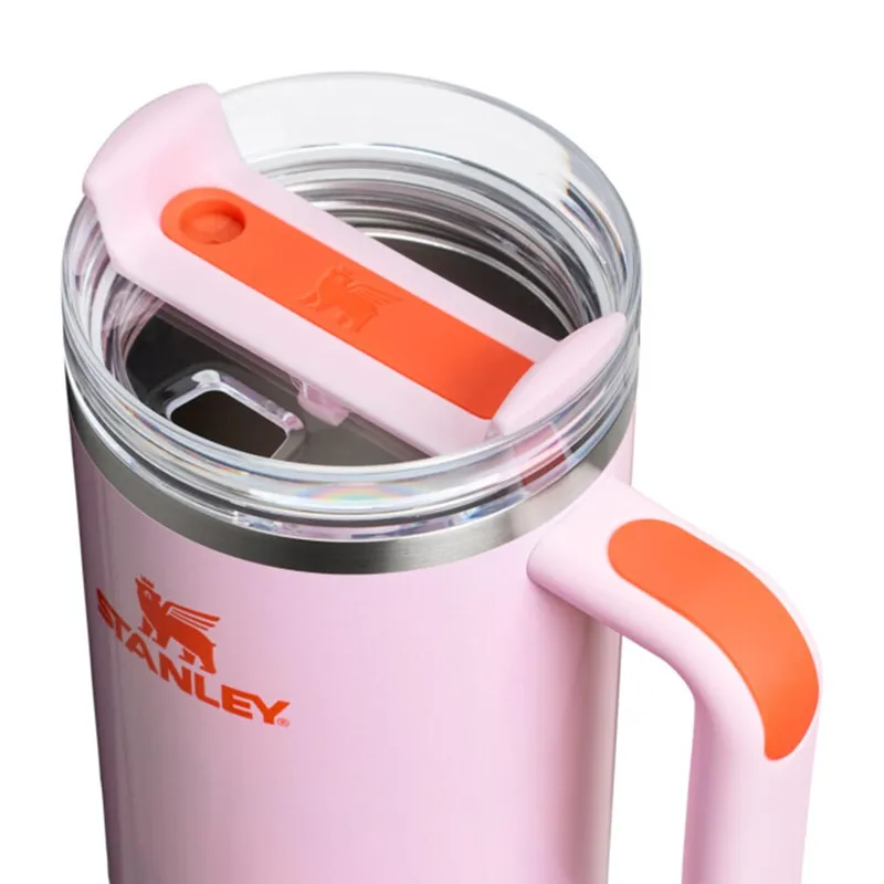 STANLEY - Botella Vaso Térmico 1.18 Litros Rose Petal Shimmer Quencher Stanley