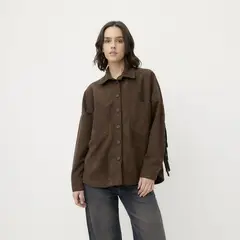 DIXIE - Chaqueta Flecos Mujer