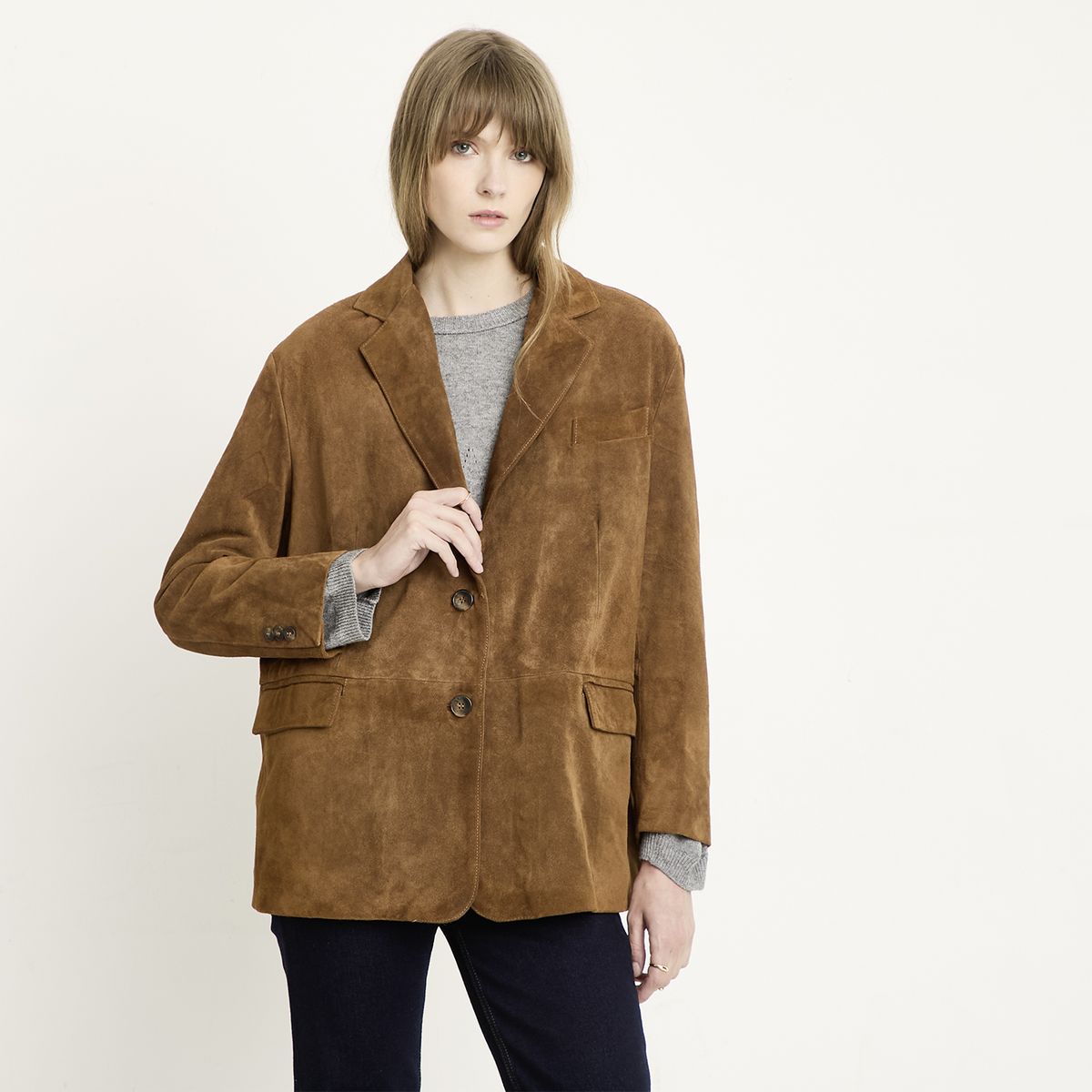 DIXIE - Blazer 100% Cuero Mujer Dixie